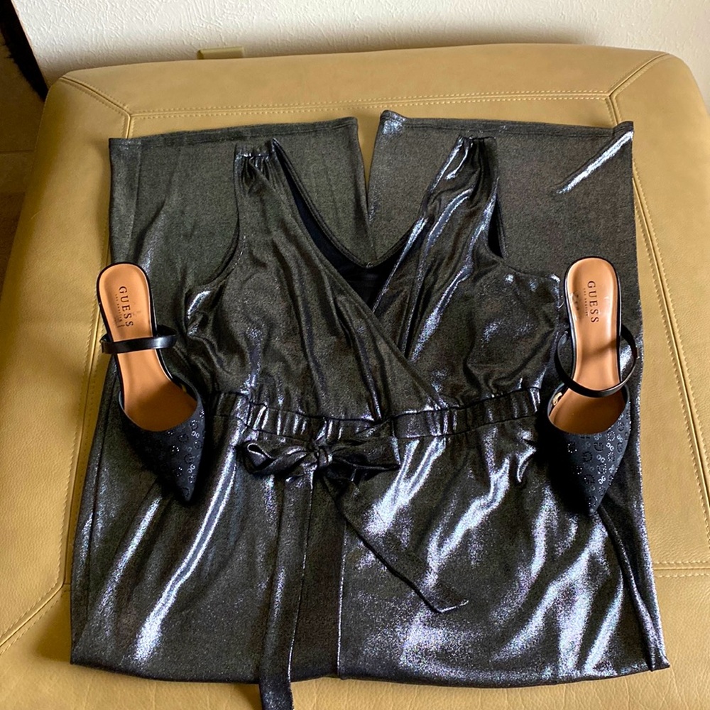 Super Foxx jumpsuit silver.